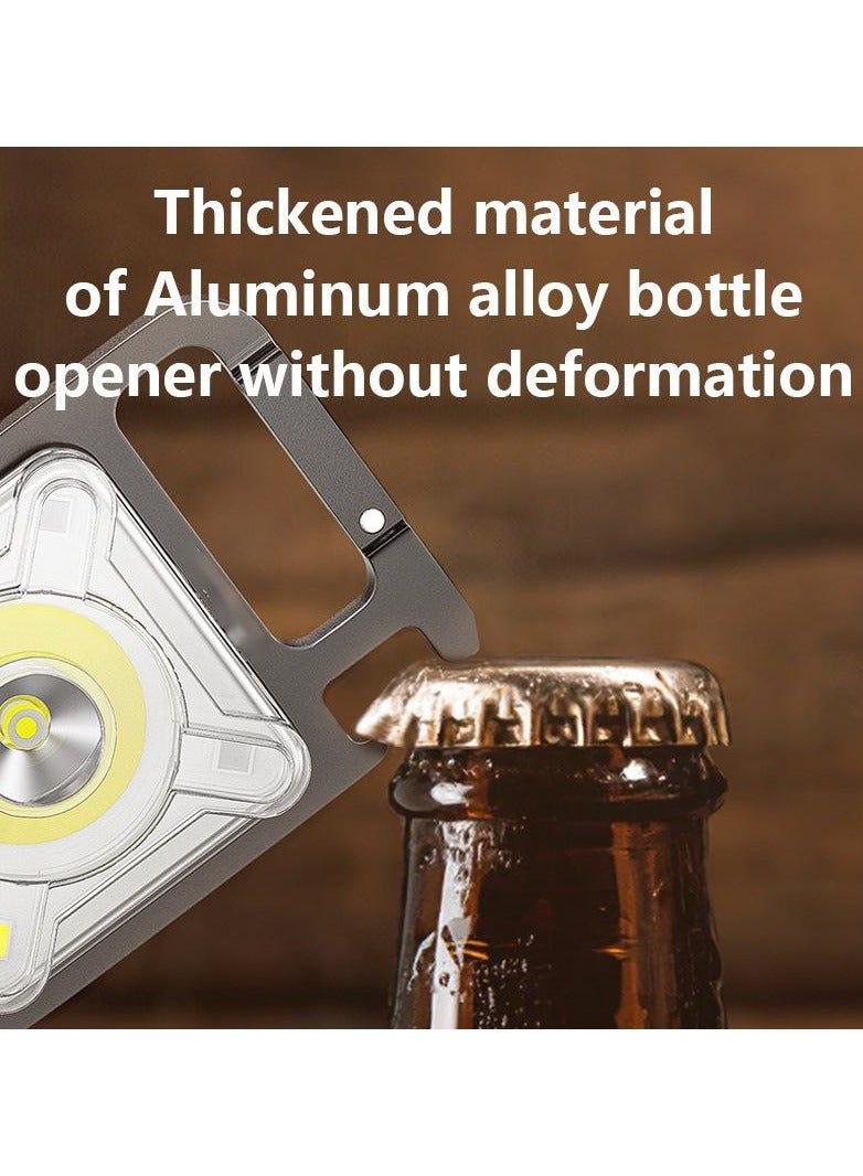 The Mini Flashlight Warning Light Charging Pendant Lamp Cap  - Image 5
