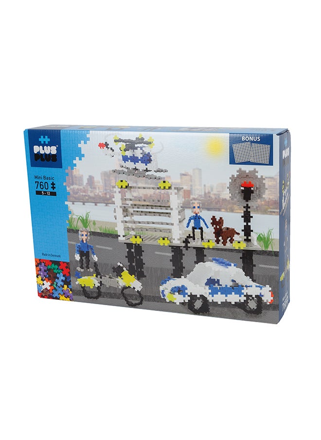 Plus-Plus Police Station Building Set / 760 Pcs  - Image 2