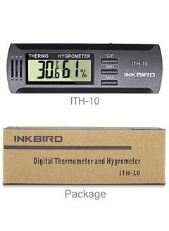 INKBIRD Inkbird ITH-10 Digital Thermometer and Hygrometer Temperature Humidity Monitor Humidor Guitar Ukulele  - Image 4