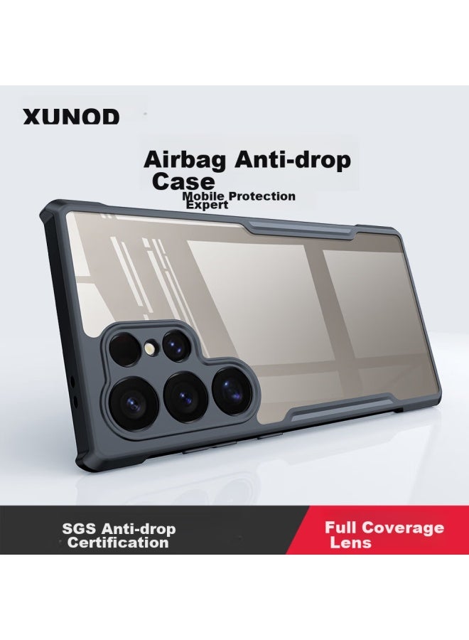 Xundd Case For Samsung S24 Ultra, Galaxy S24 Ultra Airbag Shockproof Protective Cover, Transparent Full Lens Protection Phone Case - Image 1