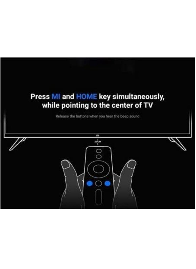New Replacement Remote Control, Remote Control Fit-Universal Remote Control Compatible with-Xiaomi Mi Smart TV with Netflix & Prime Video Hot Keys XMRM-00A.