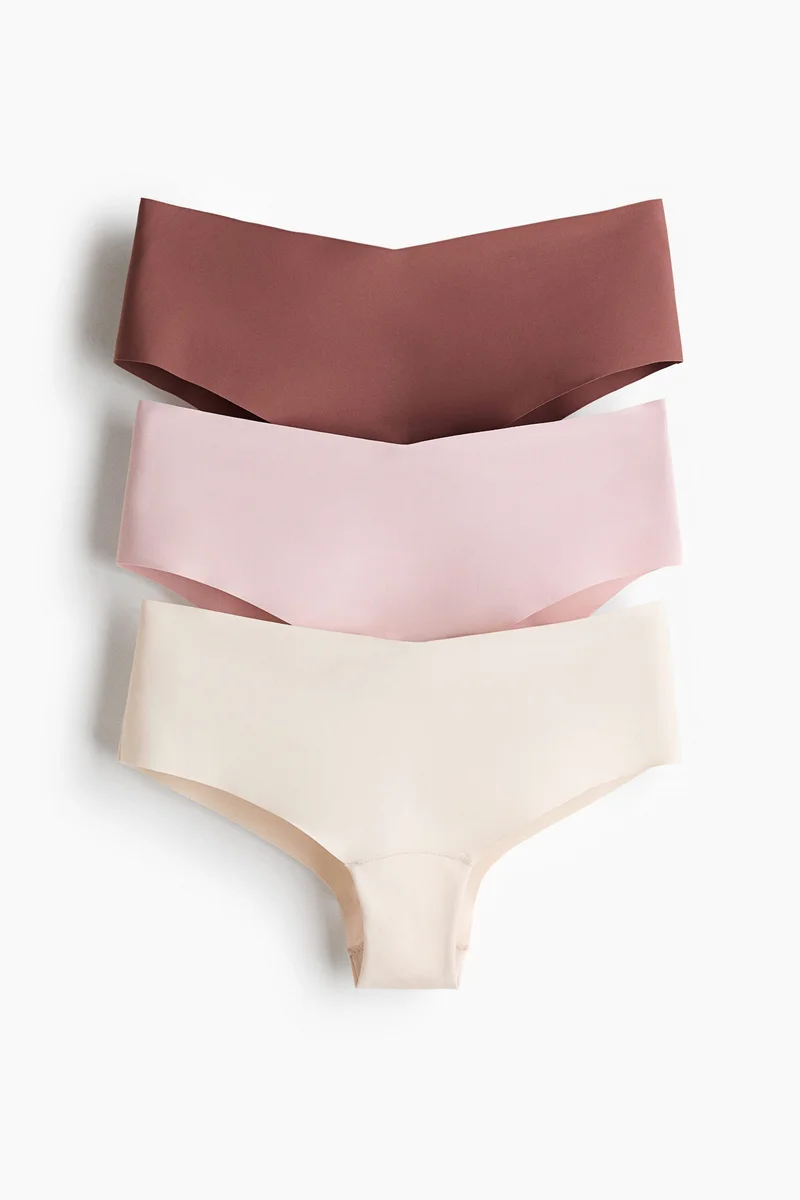 H&M 3-pack invisible hipster briefs