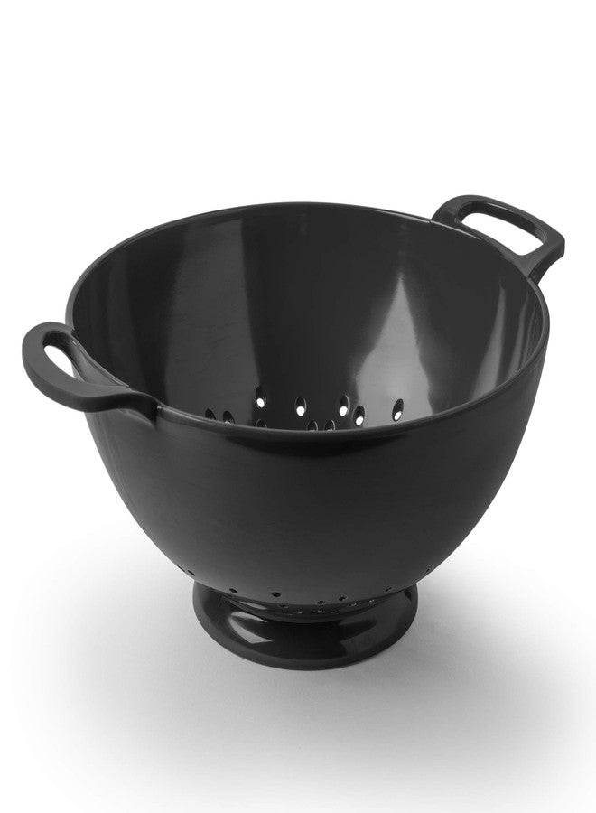Zeal Melamine Colander/Strainer (24cm) -Dark Grey - Image 1