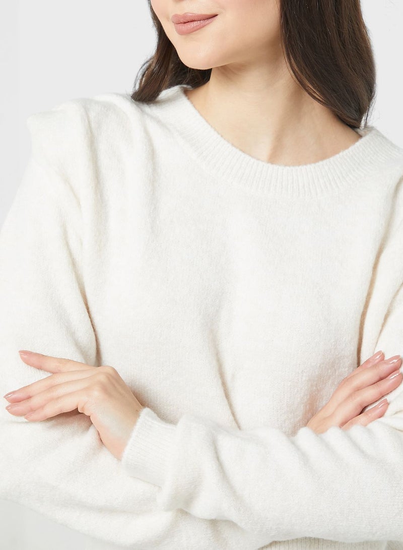 VERO MODA Round Neck Knitted Sweater  - Image 3