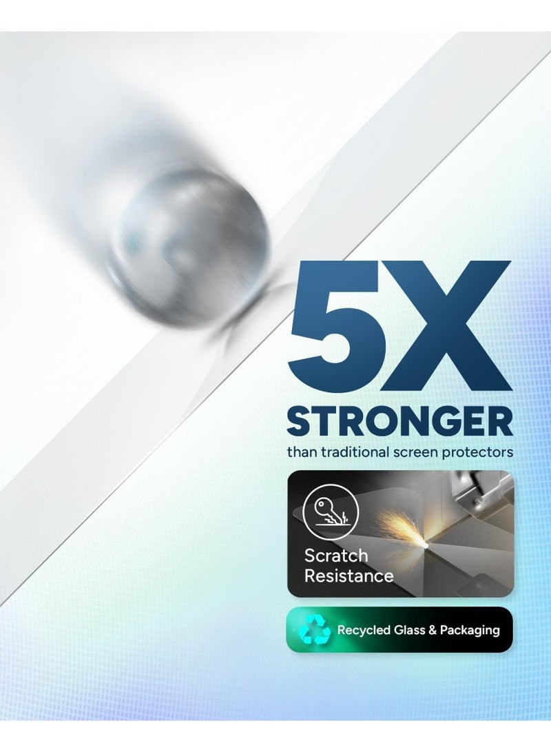 Screen Protector InvisibleShield Glass Elite iPhone 14 Plus Screen Protector - 5X Stronger with Reinforced Edges, Scratch & Smudge-Resistant Surface, Easy to Install - Image 2