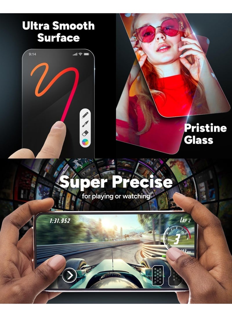 Screen Protector InvisibleShield Glass Elite iPhone 14 Plus Screen Protector - 5X Stronger with Reinforced Edges, Scratch & Smudge-Resistant Surface, Easy to Install - Image 4