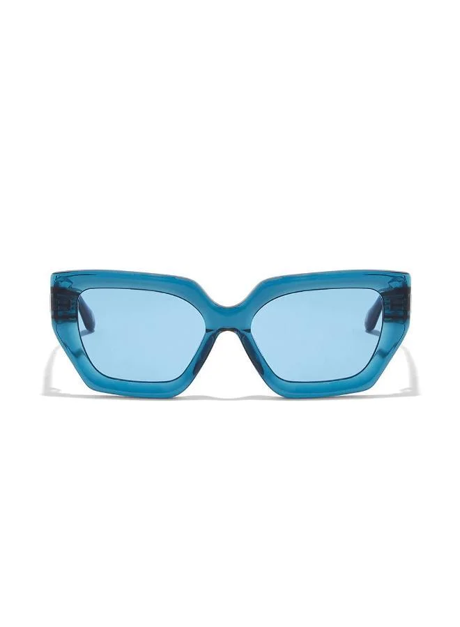 30Sundays Phoenix,Women Sunglasses, Cat Eye Sunglasses, UV Protection: UV400 (Blue,Blue)