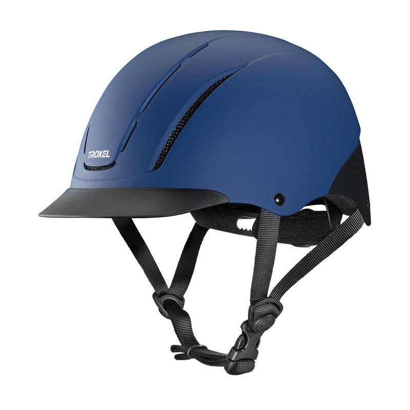 Troxel Spirit Full Coverage Horse Riding Helmet LowProfile Adjustable Design Safety Horseback Riding Gear Large 738 734 Navy Duratec - Image 4