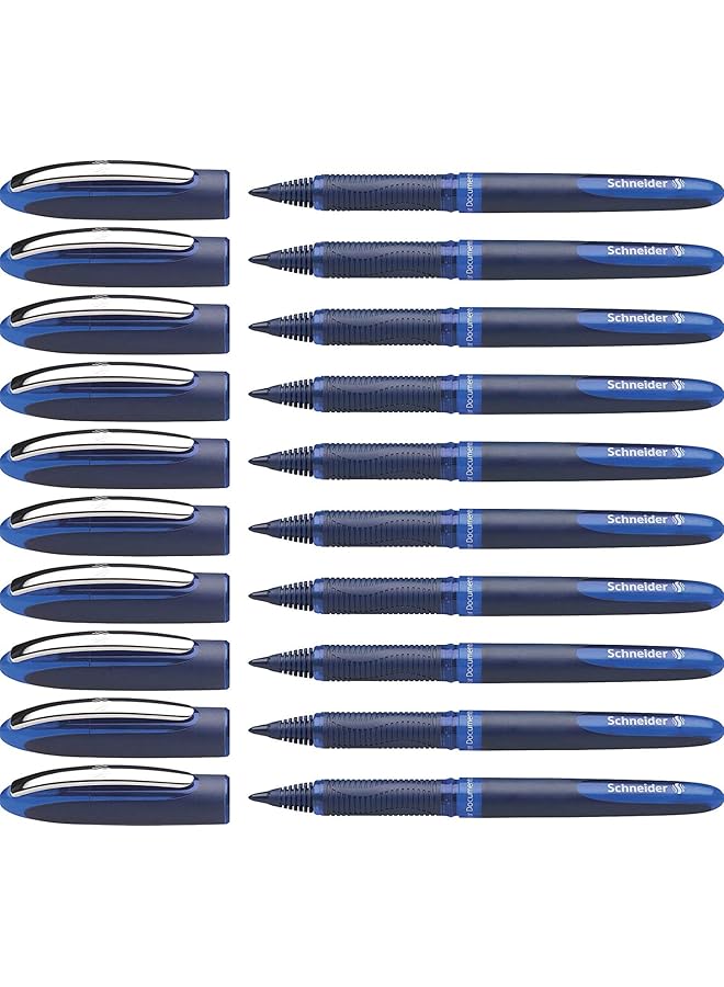 Schneider One Business Pen Blue 10 Pieces - Image 2