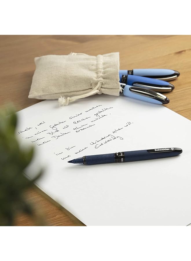 Schneider One Business Pen Blue 10 Pieces - Image 4