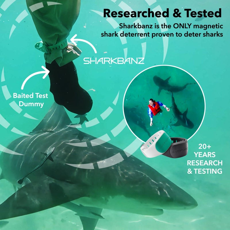 SHARKBANZ 2 - Magnetic Shark Deterrent Band for Swimming, Surfing, Diving, Snorkeling and All Ocean Sports - Image 3