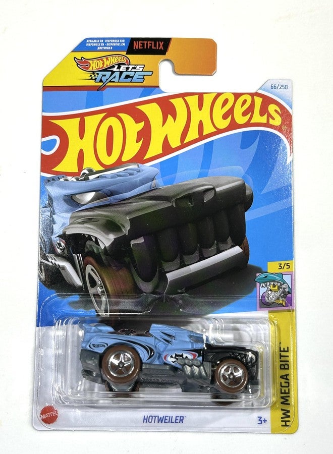 Hot Wheels 2024 - Hotweiler - Blue - HW Mega Bite 3/5