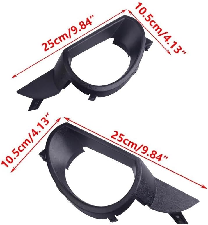 DEMULAX Fog Light Grille Cover for Q7 2007-2009 - Image 2