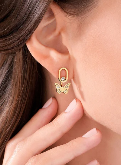CERRUTI 1881 CRR Butterfly Gold Unique and Stunning Women's Jewelry