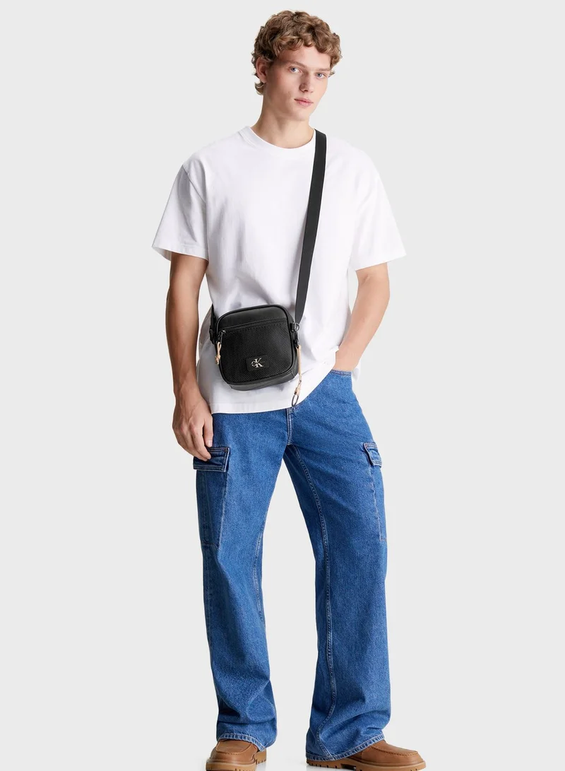 Calvin Klein Jeans Logo Messenger Bag