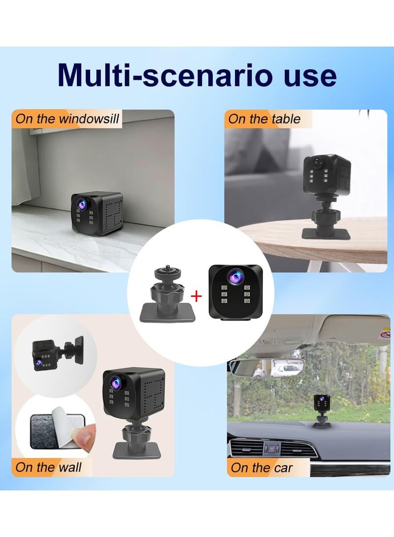 Generic Mini Camera 4K HD - Smallest WiFi Wireless Security Camera with Motion Detection, Night Vision App Control, Cloud & SD Storage Support, No WiFi Needed- Ideal for Pet, Baby, and Nanny Surveillance  - Image 5