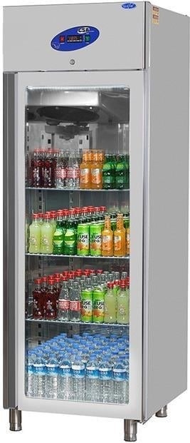 CSA İnox Karacasan Industrial 700 Lt Upright Single Door Refrigerator 