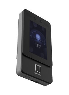 HIKVISION Ds-K1T342Mfwx Face Access Terminal ,4.3" LCD Touch Screen With Face, Finger And Card Access With Wi-Fi, Supports ISAPI, ISUP5.0, Max.1500 Faces Capacity, IP65, Black  - Image 2
