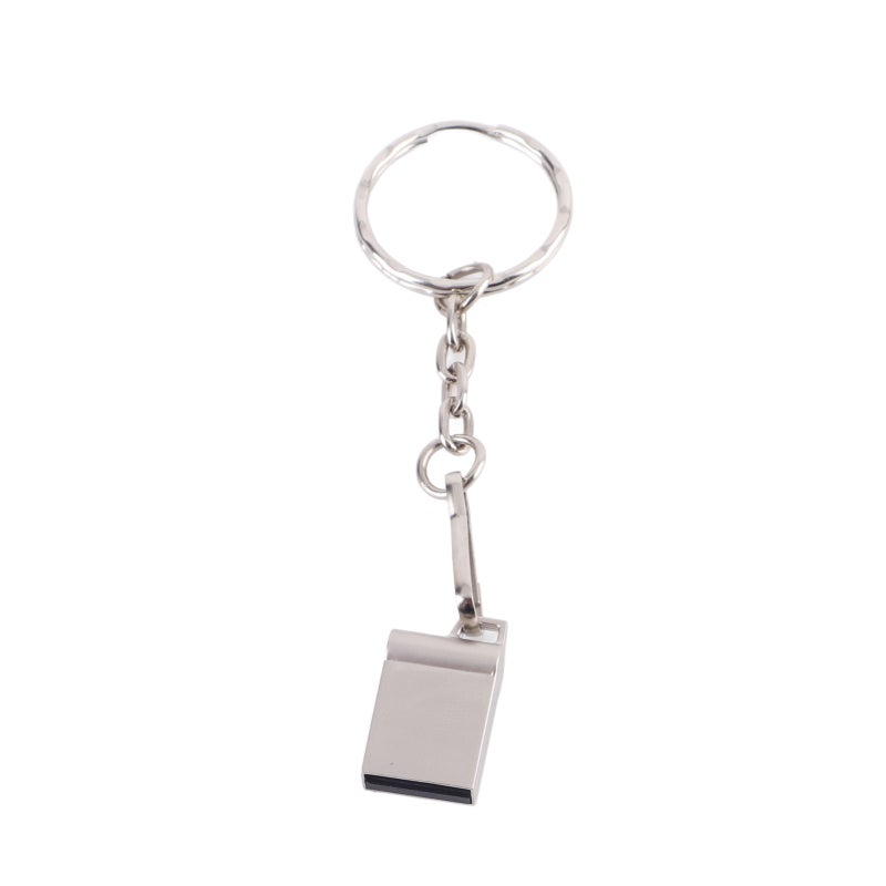 محركات فلاش USB 2.0 بتصميم مفتاح معدني - محرك محمول يمكن توصيله وتشغيله مباشرة لتخزين البيانات اليومي في المنزل والمكتب - Image 4