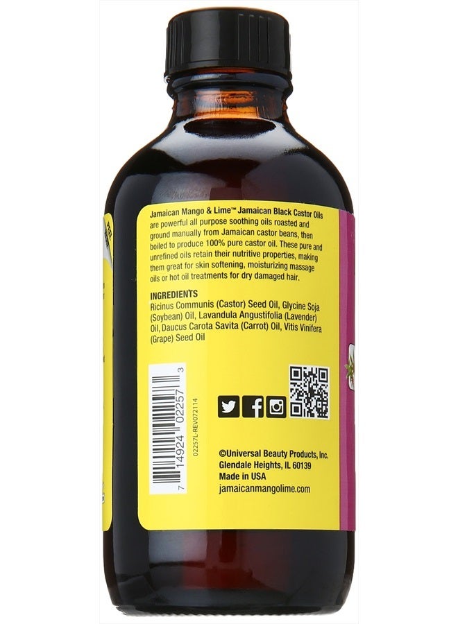 Jamaican Mango & Lime , Black Castor Oil, Lavender, 4 Fl Oz  - Image 2