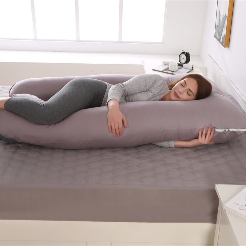 Maternity Pillow Removable And Washable U-Shaped Pillow Large Cushion Waist Pillow Factory Pillow Super Factory - Image 5