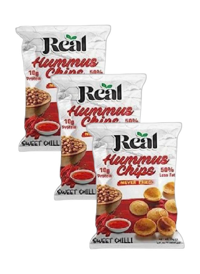 ريل رقائق الحمص البروتينية بنكهة الفلفل الحلو - 35 جم (عبوة من 3 قطع) - Image 1