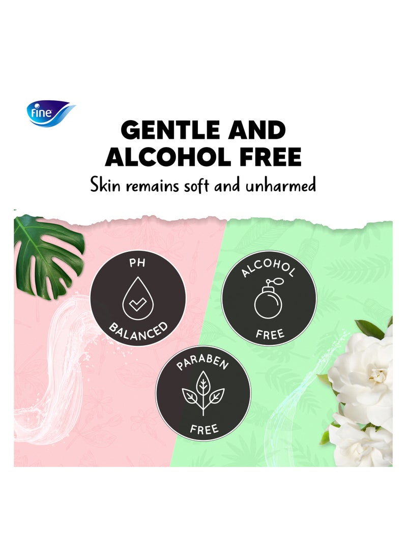 Fine Fresh Wipes Tropical And Gardenia Scent - Image 5