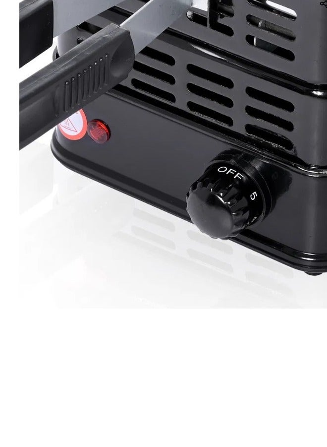 ال سي موقد اشعال فحم كهربائي إستانلس ستيل 1000 واط - Image 3