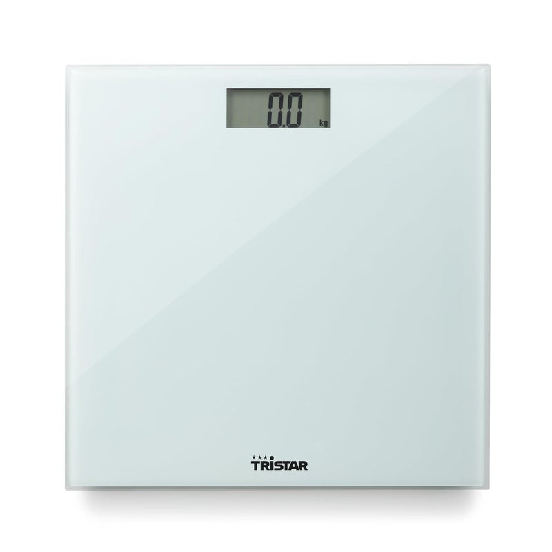 Tristar Glass Personal Scale 150 kg Capacity Choice of kg or Lb White - Image 1