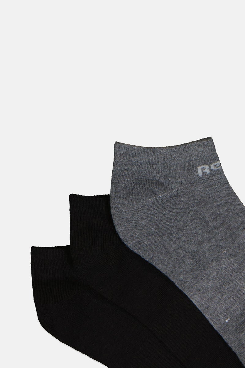 Reebok Men 8 Pairs Brand Logo No Show Cut Socks, Multicolor - Image 2