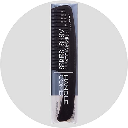 Sam Villa Artist Series Barbering Handle Comb, Black - Image 5