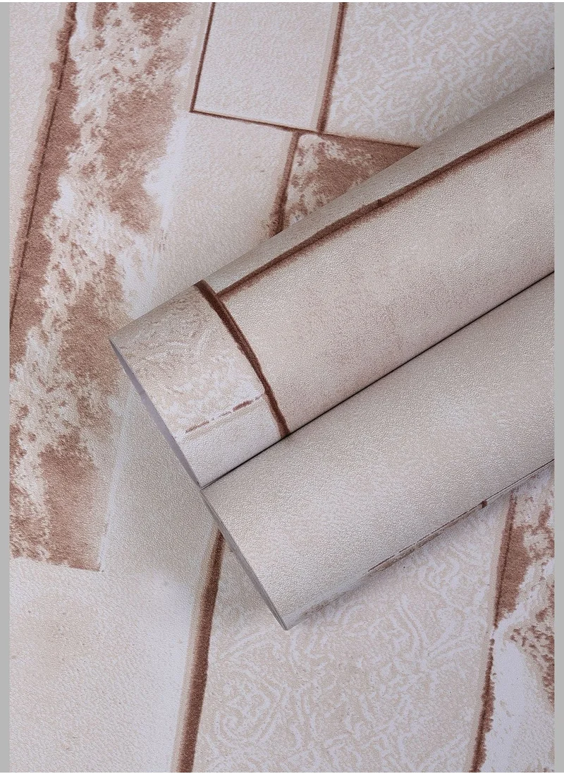 Wallopedia Brick Pattern Self Adhesive Home Decor Wallpaper Sticker (45cm*500cm)