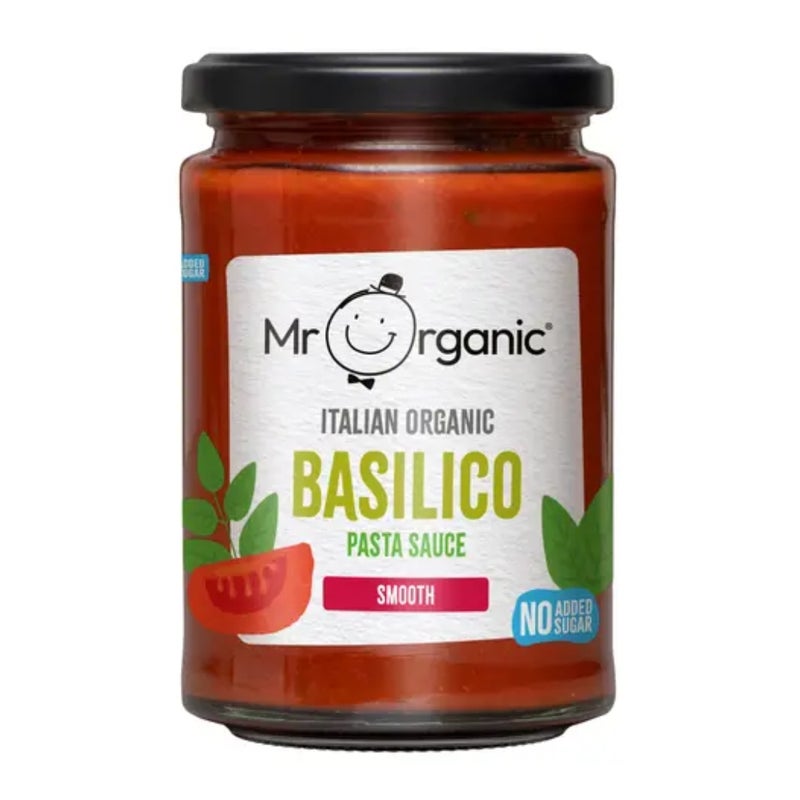 Mr organic Basilico Pasta Sauce (Healthier Choice), 350g, Italy - Image 2