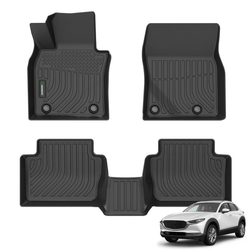 ANBINGOFloor Mats for Mazda CX30 20202025 All Weather Mats for Mazda CX30 TPE Car Mat CX30 Rubber Trunk Carpet for CX30 Automotive Accessories