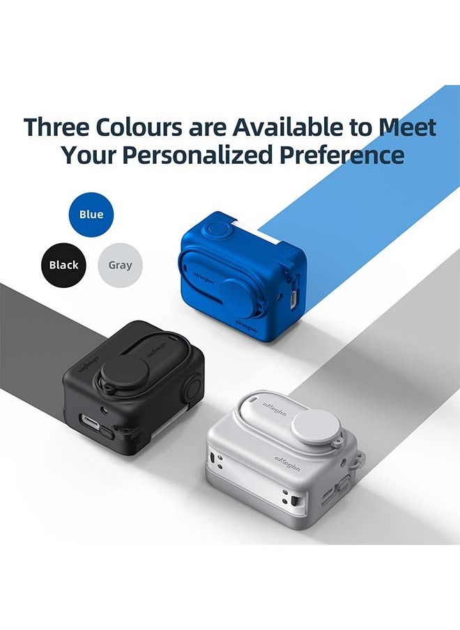aMagisn - aMagisn Premium Silicone Protective Case for Insta360 GO3S and GO3 - Essential Protection Accessory for Insta360 Action Cameras. - Image 1