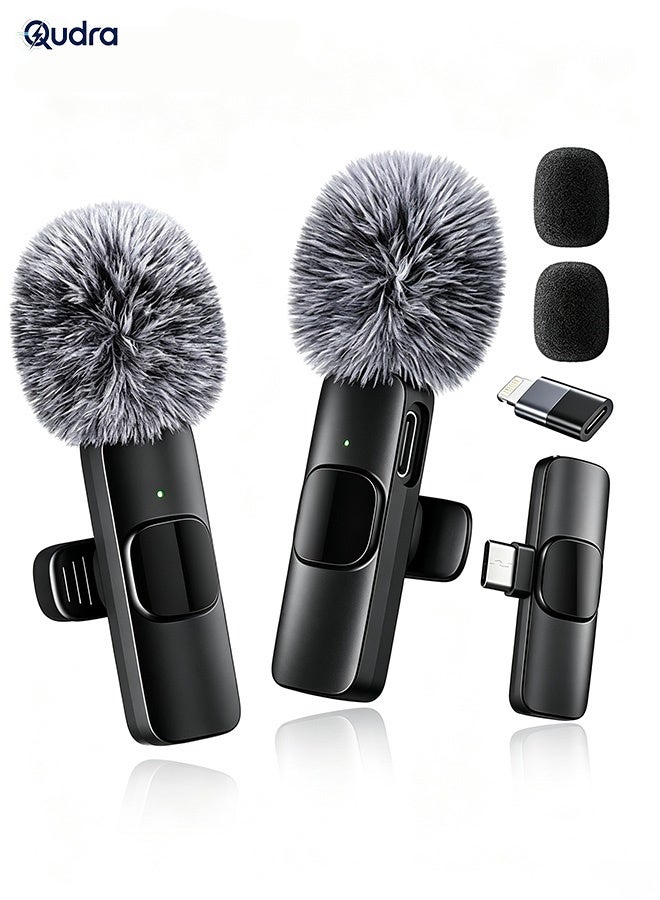 qudra Qudra Wireless Lavalier Microphone ZB251EF43A18EBA6F657FZ