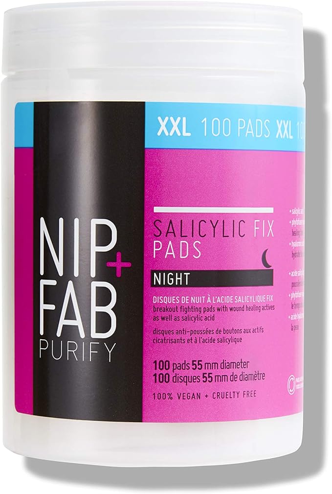 NIP+FAB Nip Fab Salicylic Acid Fix Serum Extreme 2 for Face with Aloe Vera and Purple Ginseng Extract BHA Serum for Hydrating Skin Refine Pores Oil Control 50 ml - Image 1