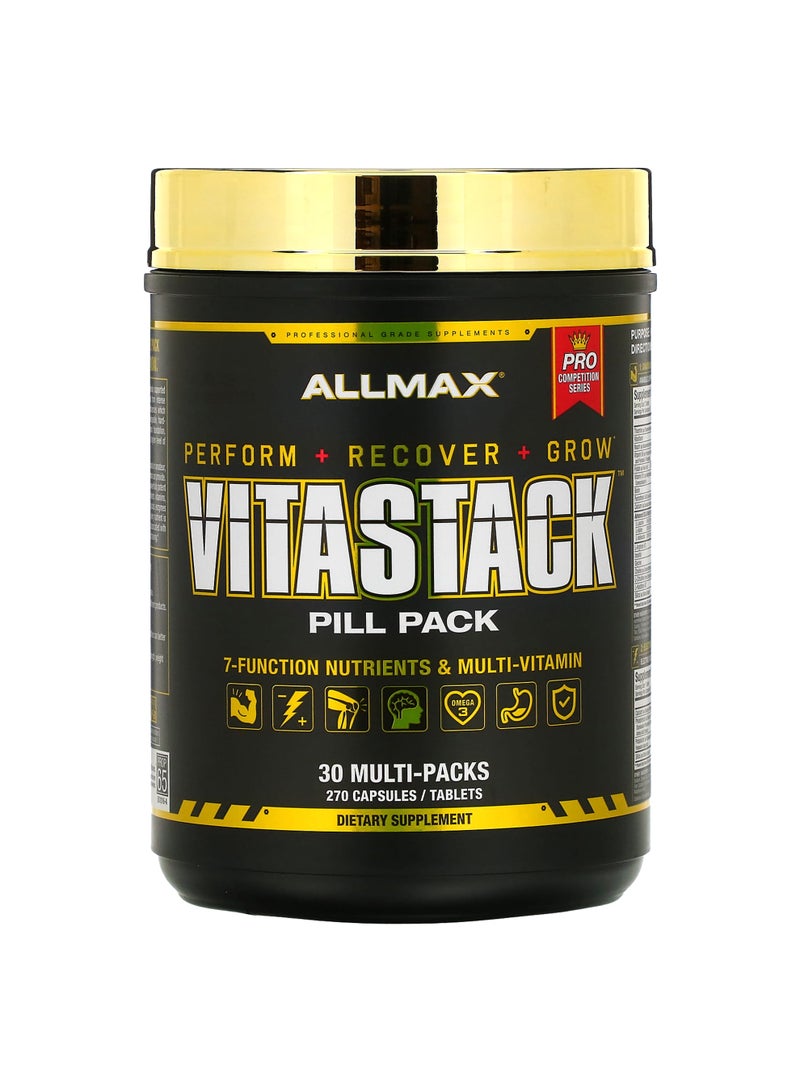 Allmax VITASTACK, Pill Pack, 30 Multi-Packs