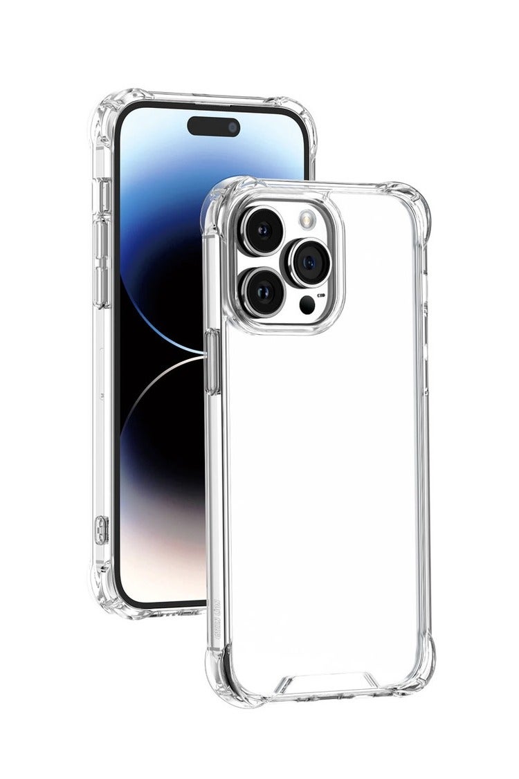 كايس كلوب جراب iPhone 14 (3 قطع) | أغطية رفيعة مقاومة للصدمات | سيليكون ناعم فاخر، شفاف، ومتوافق مع MagSafe - Image 4