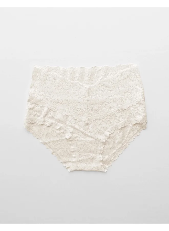 Aerie Show Off Rosey Lace Boybrief Underwear