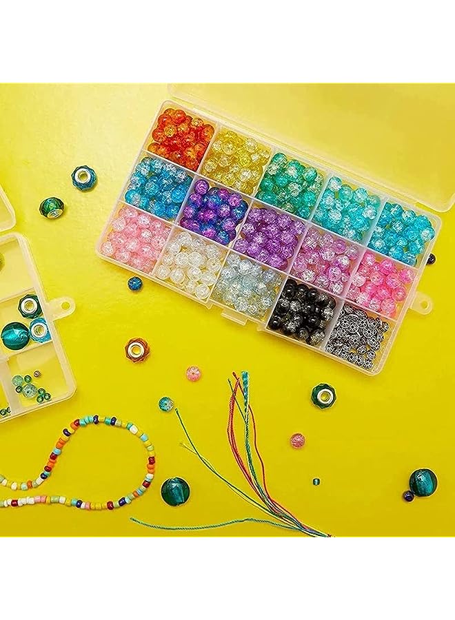PROMASS 15 Grids Adjustable Jewelry Beads Pills Nail Art Tips Storage Case Hard Transparent Plastic Jewelry Tool Box - Image 2
