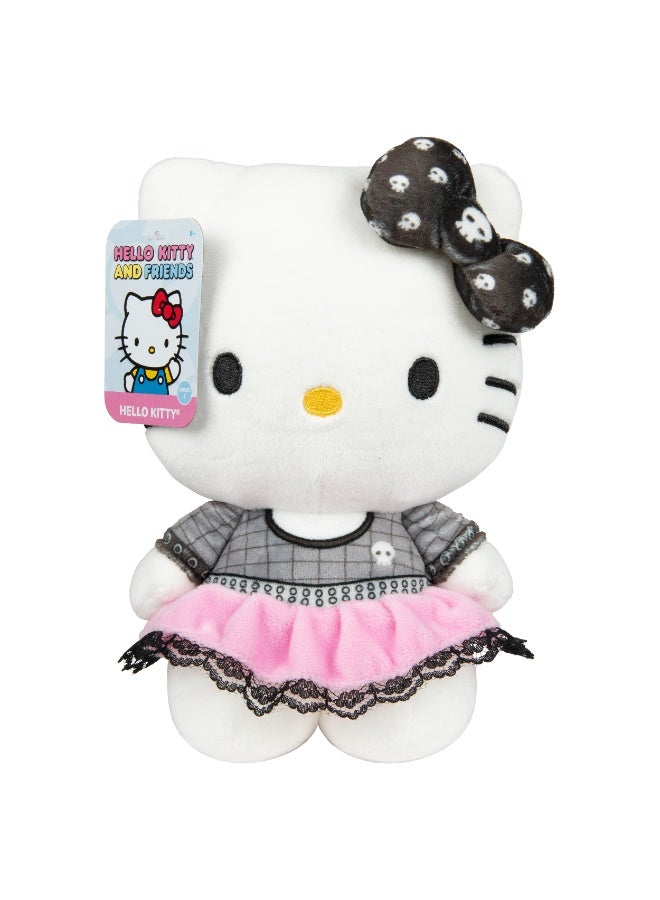 Hello Kitty- 8" Plush (Punks) (Hello Kitty Pink) W2 - Image 3