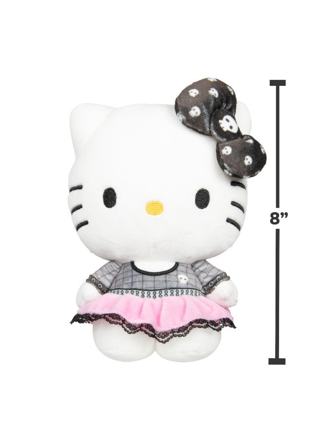 Hello Kitty- 8" Plush (Punks) (Hello Kitty Pink) W2 - Image 2