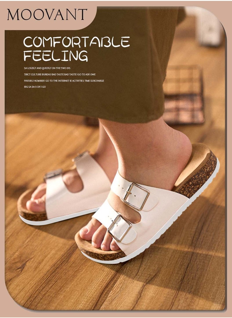 Fashionable and Versatile Open-Toe Slippers, Arabic Slippers for Men Women, Daily Casual Commuting Beach Adjustable Slippers, Soft and Thick Cork Sole Flats, Portable Out Wear Shoes - pzsku/ZB252451412A5A66478C3Z/45/_/1726051080/6086bd41-121c-4223-a85a-afdaf75f6e71