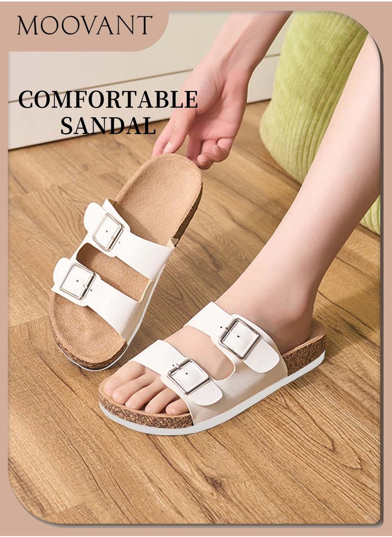 Fashionable and Versatile Open-Toe Slippers, Arabic Slippers for Men Women, Daily Casual Commuting Beach Adjustable Slippers, Soft and Thick Cork Sole Flats, Portable Out Wear Shoes - pzsku/ZB252451412A5A66478C3Z/45/_/1726051085/22aa1b9a-cd37-44f2-82fc-9c427d86b2f3