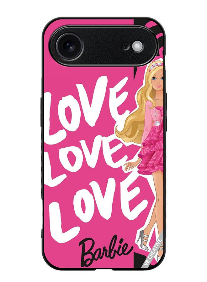 VR CREATIVE Protective Case Cover For Apple iPhone 17 Air Love Barbie Design Multicolour
