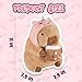 CHDBLOCK Unicorn Capybara Plush Cute Capybara Plush Pillow Kawaii Unicorn Stuffed Aniamls Capybara Plushies Toys Gifts for Kids 11 inch - Image 4