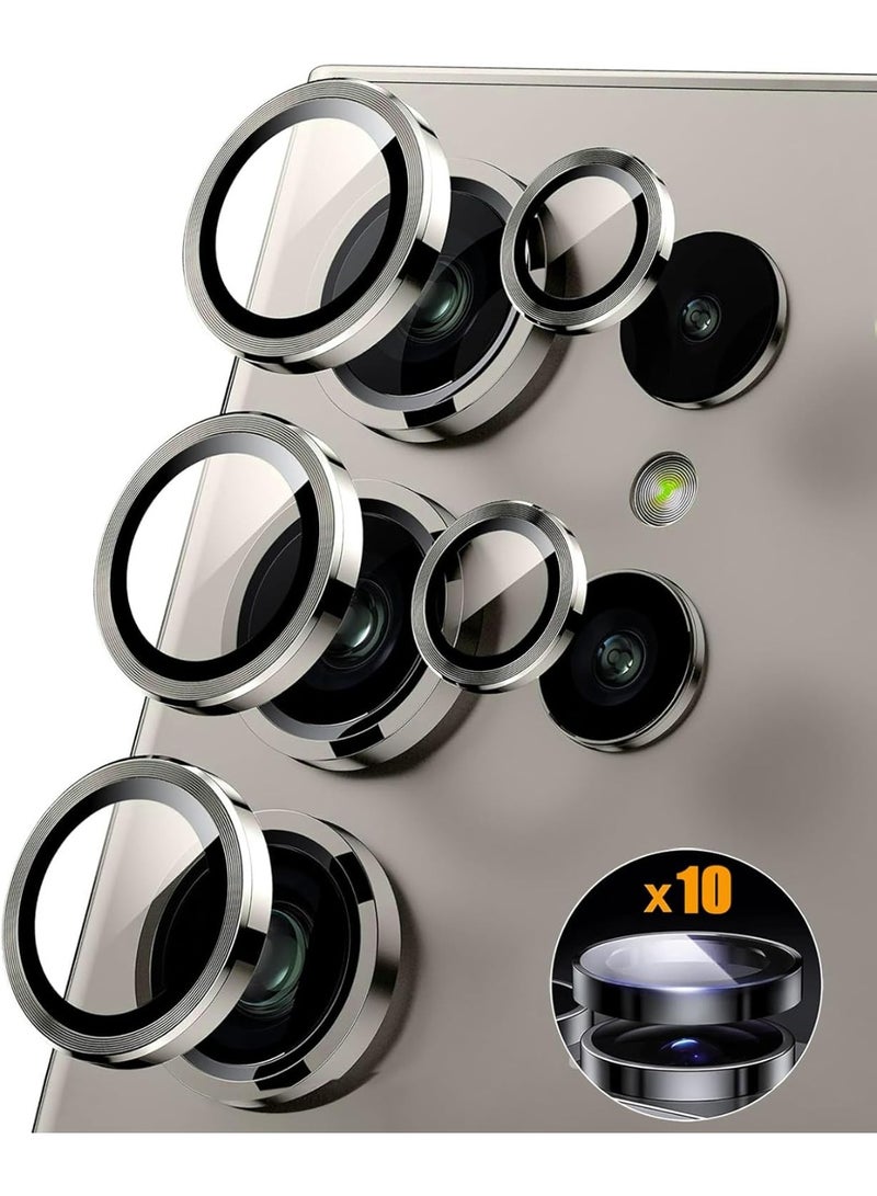 ACLIX Camera Lens Protector for Samsung Galaxy S26 Ultra, Single Rings Cover 9H Hardness Tempered Glass, Easy Installation Tray, HD Clear | Grey - Image 1