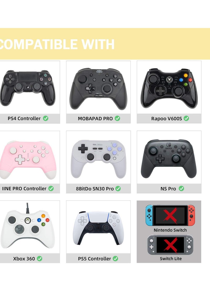 2-Piece Galaxy Thumb Grip Set For PS4/PS5 Controllers  - Image 3