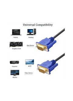 Lava LAVA VGA cable 20.0 meters long, for monitors with a filter to ensure a clear and high-quality image without any distortion.  - Image 5